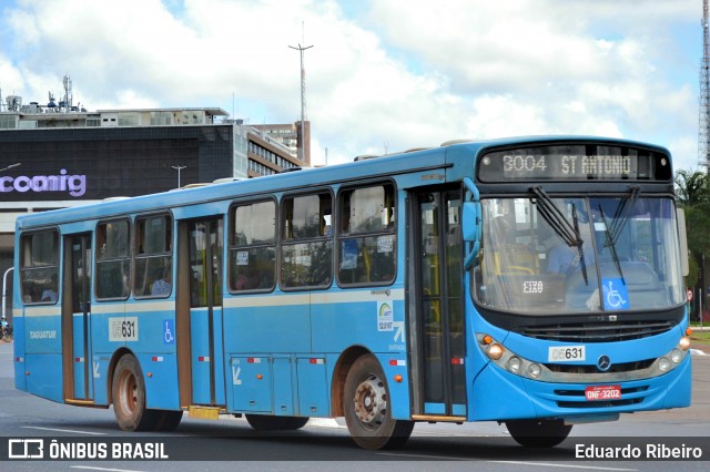 Taguatur - Taguatinga Transporte e Turismo 05631 na cidade de Brasília, Distrito Federal, Brasil, por Eduardo Ribeiro. ID da foto: 7700953.