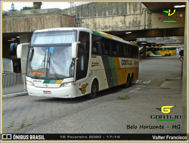 Empresa Gontijo de Transportes 12645 na cidade de Belo Horizonte, Minas Gerais, Brasil, por Valter Francisco. ID da foto: 7700435.