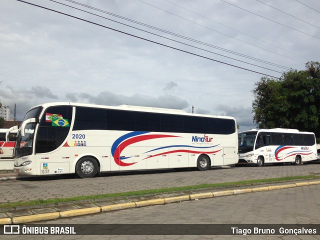 Nino Tur Transporte e Turismo 2020 na cidade de Tijucas, Santa Catarina, Brasil, por Tiago Bruno  Gonçalves. ID da foto: 7705025.