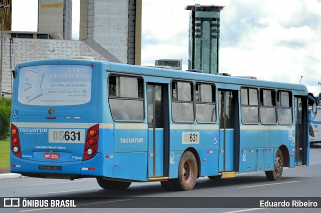 Taguatur - Taguatinga Transporte e Turismo 05631 na cidade de Brasília, Distrito Federal, Brasil, por Eduardo Ribeiro. ID da foto: 7700952.