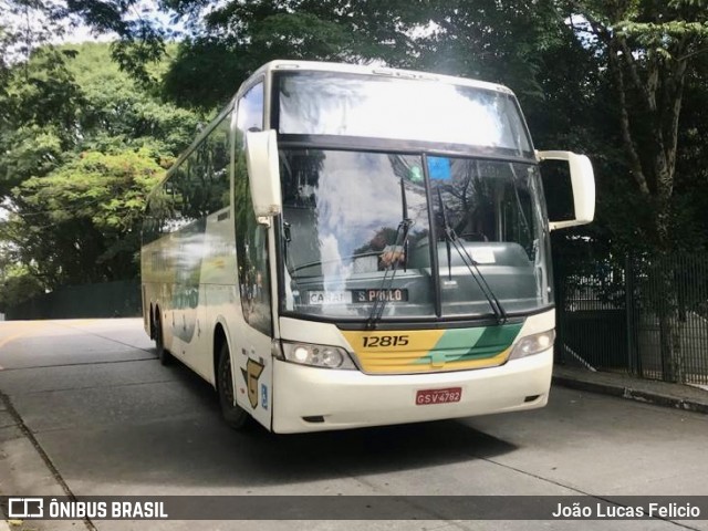 Empresa Gontijo de Transportes 12815 na cidade de São Paulo, São Paulo, Brasil, por João Lucas Felicio. Número da foto: #7703345.
