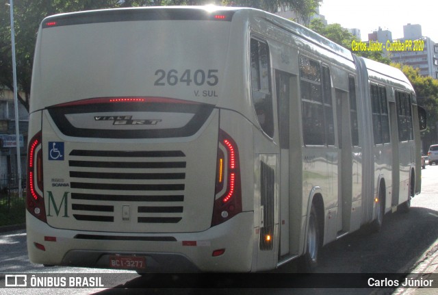 Viação do Sul 26405 na cidade de Curitiba, Paraná, Brasil, por Carlos Júnior. ID da foto: 7704123.