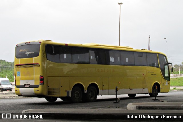 Viação Itapemirim 5707 na cidade de Aracaju, Sergipe, Brasil, por Rafael Rodrigues Forencio. Número da foto: #7700516.