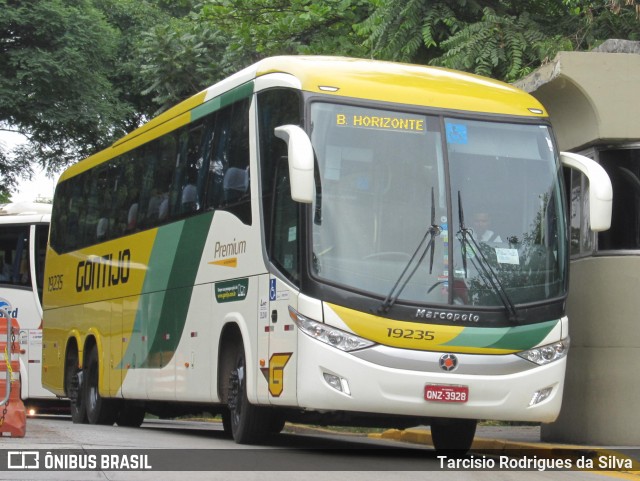 Empresa Gontijo de Transportes 19235 na cidade de São Paulo, São Paulo, Brasil, por Tarcisio Rodrigues da Silva. ID da foto: 7703591.