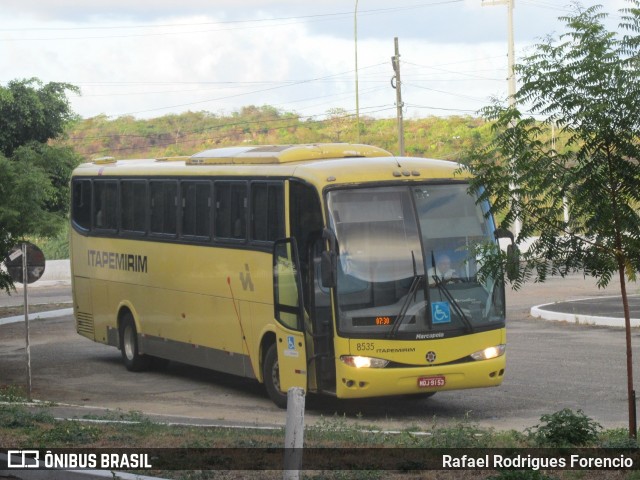 Viação Itapemirim 8535 na cidade de Aracaju, Sergipe, Brasil, por Rafael Rodrigues Forencio. ID da foto: 7704057.