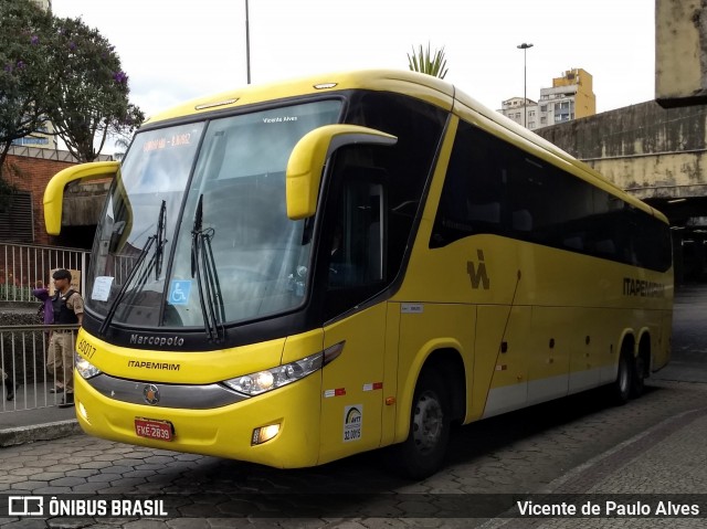 Viação Itapemirim 60017 na cidade de Belo Horizonte, Minas Gerais, Brasil, por Vicente de Paulo Alves. ID da foto: 7706860.