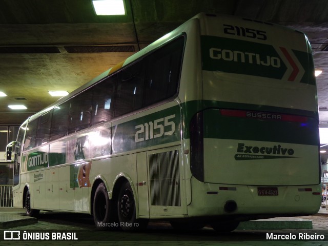Empresa Gontijo de Transportes 21155 na cidade de Belo Horizonte, Minas Gerais, Brasil, por Marcelo Ribeiro. Número da foto: #7707875.