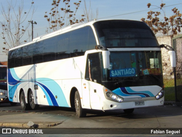 Pullman Paravias CHDP51 na cidade de Santiago, Metropolitana de Santiago, Chile, por Fabian Seguel. ID da foto: 7709567.