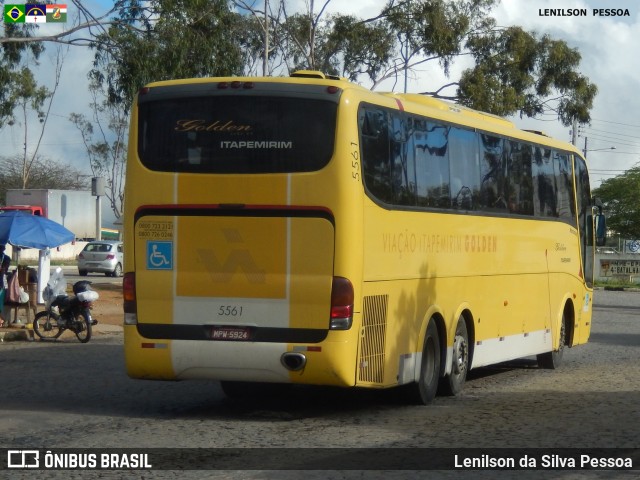 Viação Itapemirim 5561 na cidade de Caruaru, Pernambuco, Brasil, por Lenilson da Silva Pessoa. ID da foto: 7709564.