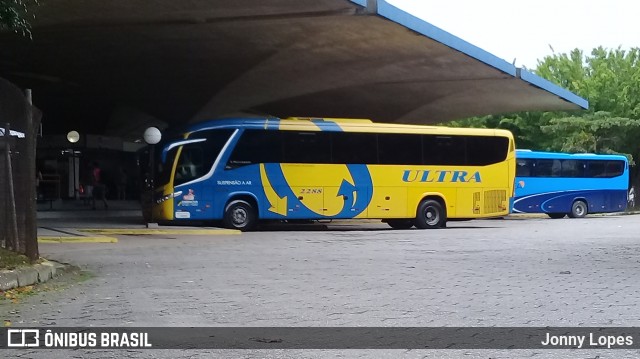 Viação Ultra 2288 na cidade de Guarujá, São Paulo, Brasil, por Jonny Lopes. ID da foto: 7706507.