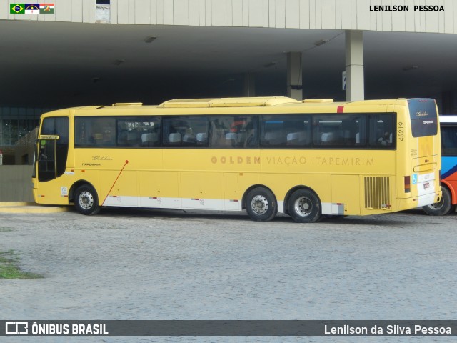 Viação Itapemirim 45219 na cidade de Caruaru, Pernambuco, Brasil, por Lenilson da Silva Pessoa. Número da foto: #7709015.