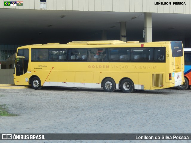 Viação Itapemirim 45219 na cidade de Caruaru, Pernambuco, Brasil, por Lenilson da Silva Pessoa. ID da foto: 7709015.