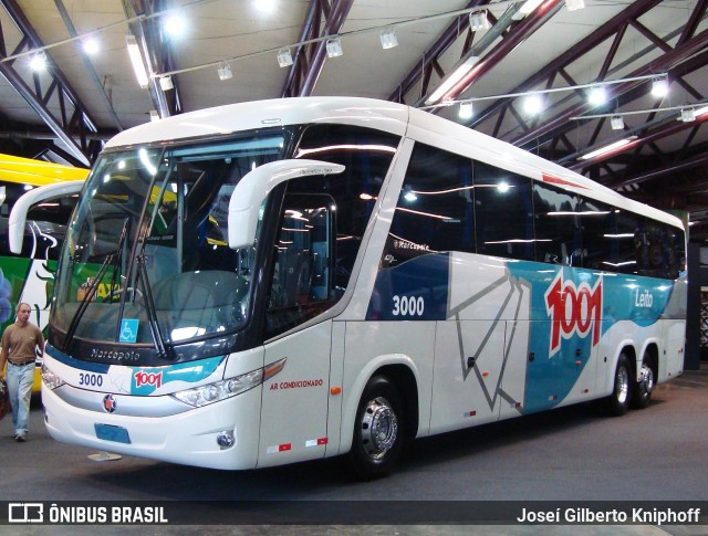 Auto Viação 1001 3000 na cidade de Caxias do Sul, Rio Grande do Sul, Brasil, por Joseí Gilberto Kniphoff. Número da foto: #7705172.