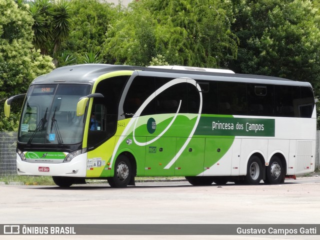 Expresso Princesa dos Campos 6443 na cidade de Curitiba, Paraná, Brasil, por Gustavo Campos Gatti. ID da foto: 7705588.