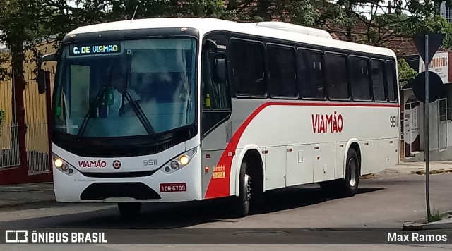 Empresa de Transporte Coletivo Viamão 9511 na cidade de Viamão, Rio Grande do Sul, Brasil, por Max Ramos. Número da foto: #7708379.