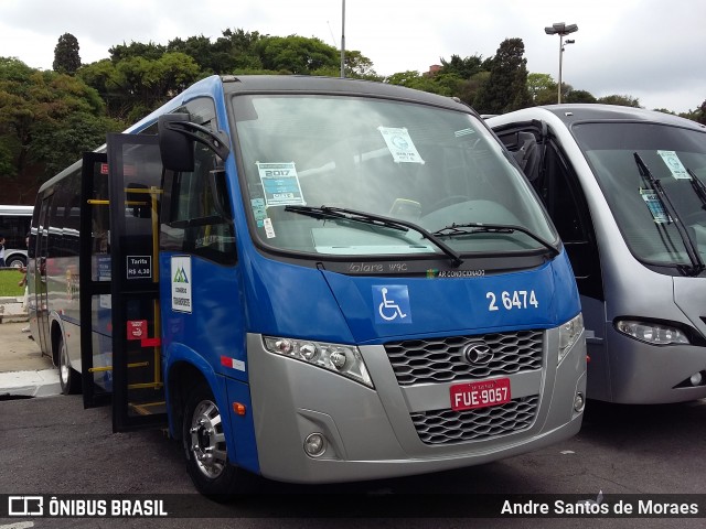 Transcooper > Norte Buss 2 6474 na cidade de São Paulo, São Paulo, Brasil, por Andre Santos de Moraes. ID da foto: 7707683.