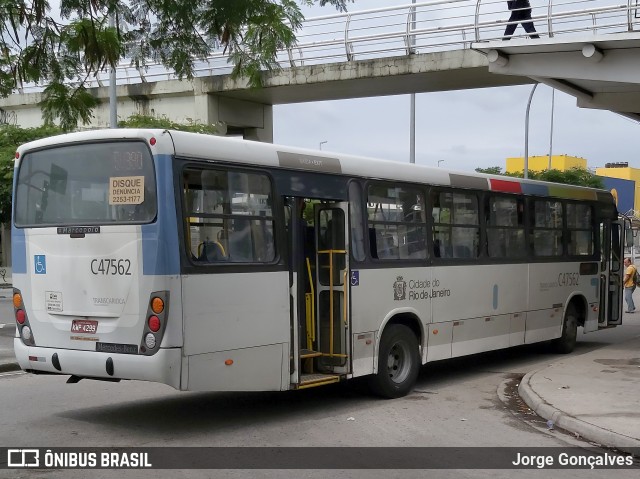 Viação Redentor C47562 na cidade de Rio de Janeiro, Rio de Janeiro, Brasil, por Jorge Gonçalves. Número da foto: #7705603.