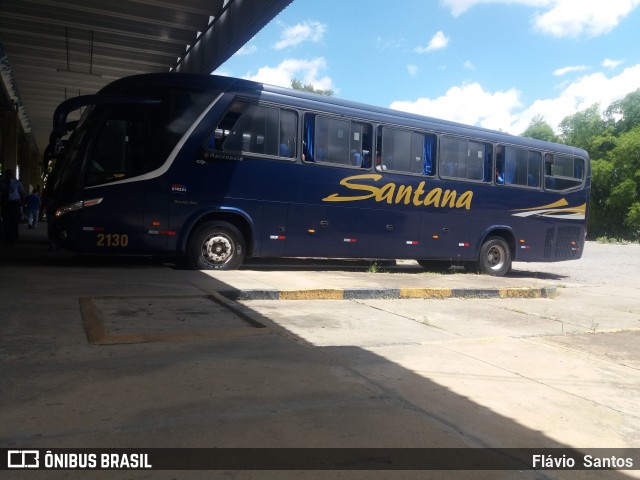 Empresas de Transportes Santana e São Paulo 2130 na cidade de Cruz das Almas, Bahia, Brasil, por Flávio  Santos. ID da foto: 7709201.