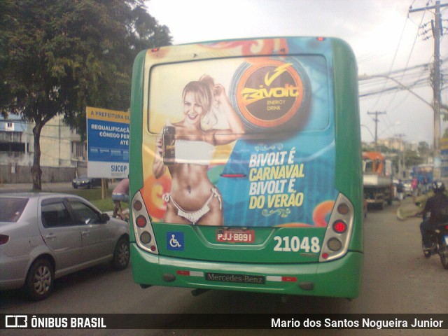 OT Trans - Ótima Salvador Transportes 21048 na cidade de Salvador, Bahia, Brasil, por Mario dos Santos Nogueira Junior. Número da foto: #7705563.