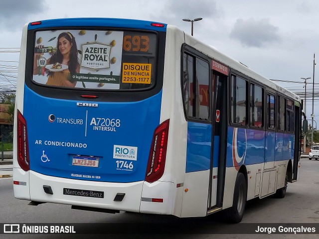 Transurb A72068 na cidade de Rio de Janeiro, Rio de Janeiro, Brasil, por Jorge Gonçalves. Número da foto: #7705614.