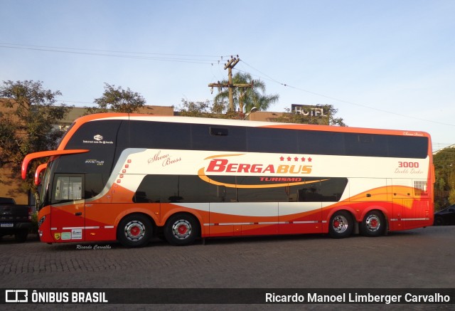 Bergabus Turismo 3000 na cidade de Santa Cruz do Sul, Rio Grande do Sul, Brasil, por Ricardo Manoel Limberger Carvalho. Número da foto: #7705455.