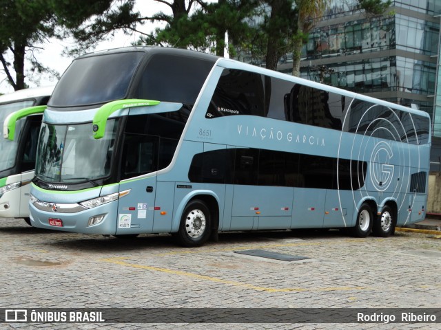 Viação Garcia 8651 na cidade de Curitiba, Paraná, Brasil, por Rodrigo  Ribeiro. Número da foto: #7705340.