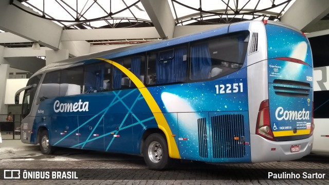 Viação Cometa 12251 na cidade de Joinville, Santa Catarina, Brasil, por Paulinho Sartor. Número da foto: #7708469.