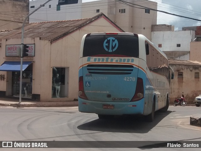 Emtram 4270 na cidade de Barra da Estiva, Bahia, Brasil, por Flávio  Santos. Número da foto: #7706168.