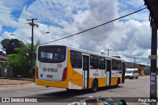 Belém Rio Transportes BD-87822 na cidade de Belém, Pará, Brasil, por Paul Azile. Número da foto: #7706884.