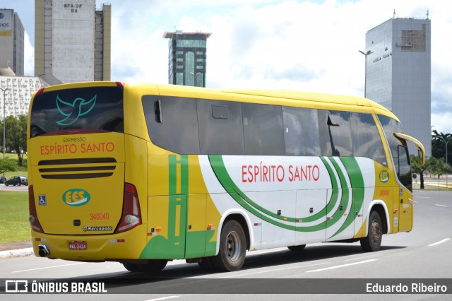 Expresso Espírito Santo 340040 na cidade de Brasília, Distrito Federal, Brasil, por Eduardo Ribeiro. Número da foto: #7709250.