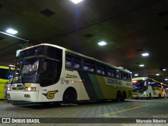 Empresa Gontijo de Transportes 11370 na cidade de Belo Horizonte, Minas Gerais, Brasil, por Marcelo Ribeiro. ID da foto: 7705263.