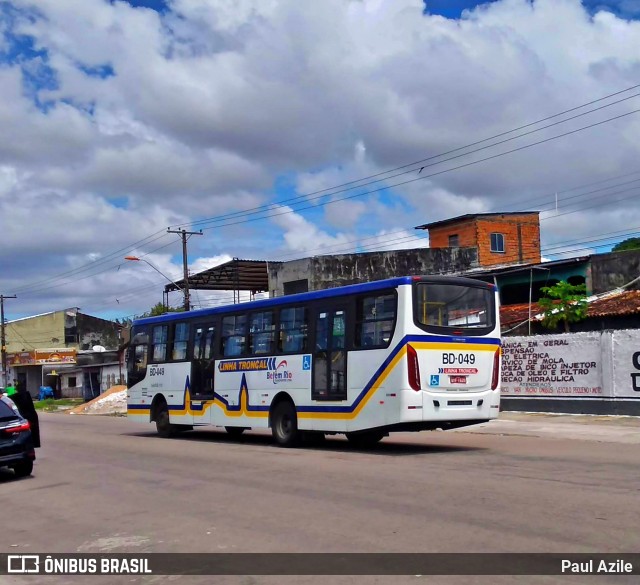 Belém Rio Transportes BD-049 na cidade de Belém, Pará, Brasil, por Paul Azile. ID da foto: 7706862.