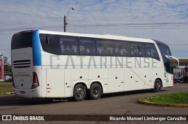 Auto Viação Catarinense 3379 na cidade de Santa Cruz do Sul, Rio Grande do Sul, Brasil, por Ricardo Manoel Limberger Carvalho. ID da foto: 7705458.