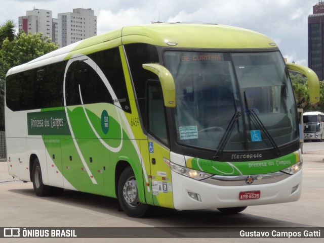 Expresso Princesa dos Campos 6459 na cidade de Curitiba, Paraná, Brasil, por Gustavo Campos Gatti. Número da foto: #7705564.