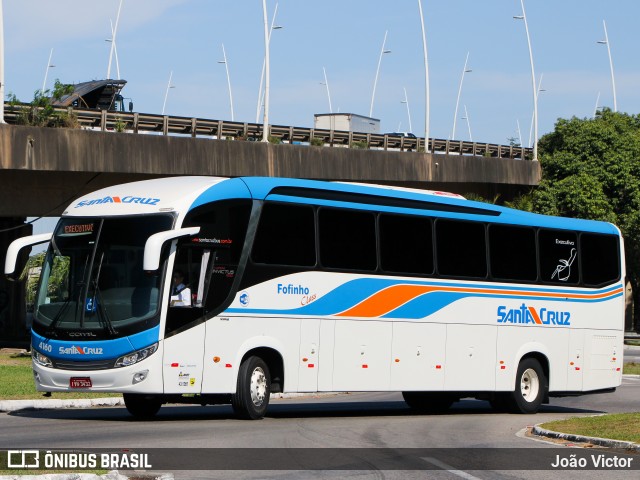 VUSC - Viação União Santa Cruz 4160 na cidade de Florianópolis, Santa Catarina, Brasil, por João Victor. ID da foto: 7705261.