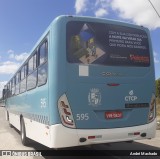 Viação Nossa Senhora Conquistadora 595 na cidade de Pelotas, Rio Grande do Sul, Brasil, por André Machado. Número da foto: #:id.