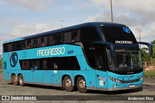 Auto Viação Progresso 6029 na cidade de São Luís, Maranhão, Brasil, por Anderson Dias. ID da foto: 7791957.