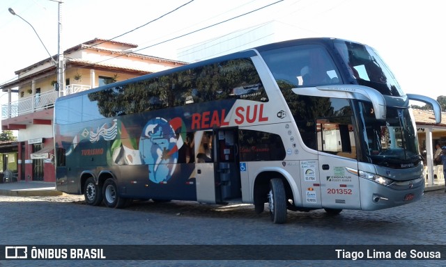 Real Sul Turismo 201352 na cidade de Carinhanha, Bahia, Brasil, por Tiago Lima de Sousa. ID da foto: 7791469.