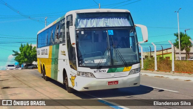 Empresa Gontijo de Transportes 12320 na cidade de Natal, Rio Grande do Norte, Brasil, por Elianderson Silva. ID da foto: 7793249.