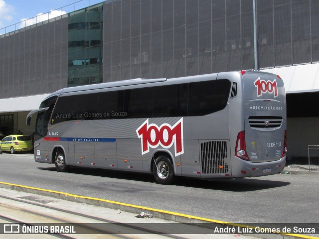 Auto Viação 1001 RJ 108.1112 na cidade de Rio de Janeiro, Rio de Janeiro, Brasil, por André Luiz Gomes de Souza. Número da foto: #7792614.