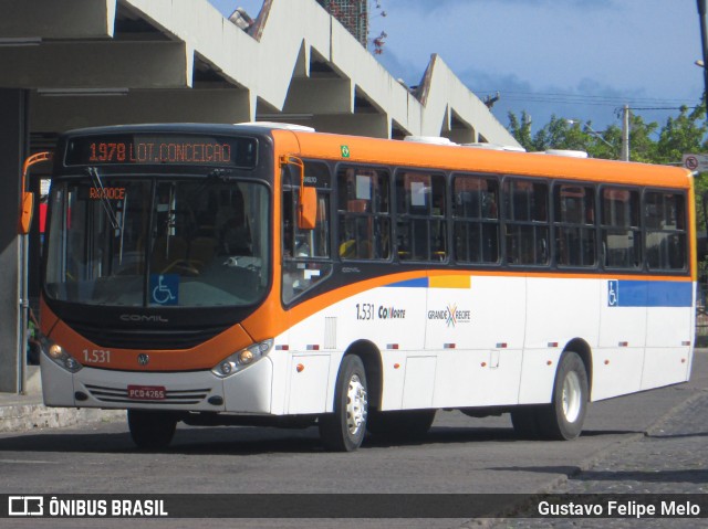 Itamaracá Transportes 1.531 na cidade de Olinda, Pernambuco, Brasil, por Gustavo Felipe Melo. ID da foto: 7793423.