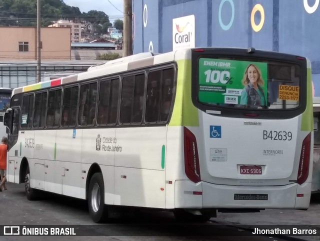 Viação Acari B42639 na cidade de Rio de Janeiro, Rio de Janeiro, Brasil, por Jhonathan Barros. Número da foto: #7790421.