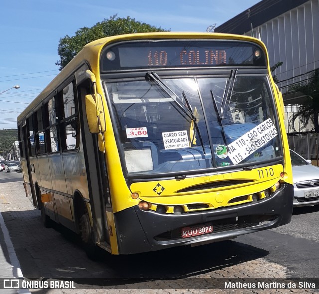 Viação Sul Fluminense 1110 na cidade de Volta Redonda, Rio de Janeiro, Brasil, por Matheus Martins da Silva. Número da foto: #7793029.