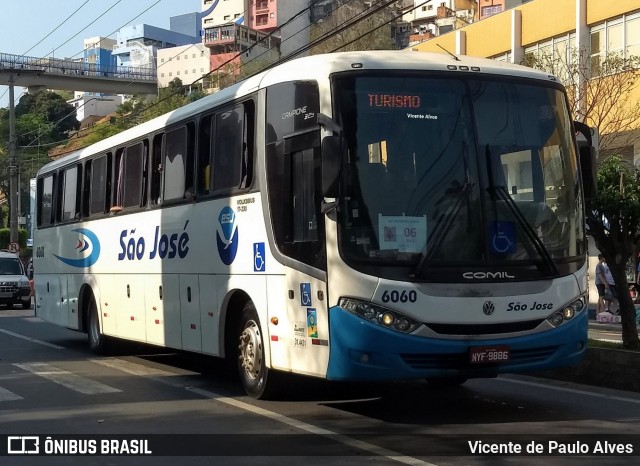 Expresso São José 6060 na cidade de Aparecida, São Paulo, Brasil, por Vicente de Paulo Alves. ID da foto: 7791977.