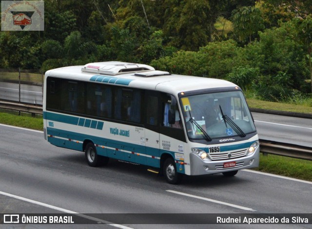 Viação Jacareí 1695 na cidade de Santa Isabel, São Paulo, Brasil, por Rudnei Aparecido da Silva. ID da foto: 7792830.