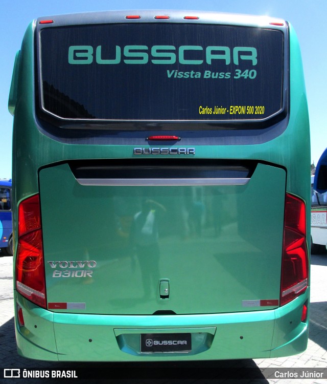 Busscar Ônibus vb340 na cidade de Curitiba, Paraná, Brasil, por Carlos Júnior. ID da foto: 7792020.