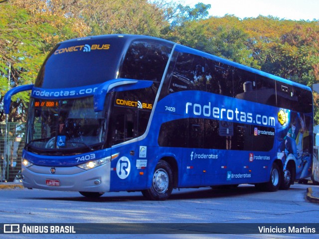 RodeRotas - Rotas de Viação do Triângulo 7403 na cidade de São Paulo, São Paulo, Brasil, por Vinicius Martins. ID da foto: 7790843.