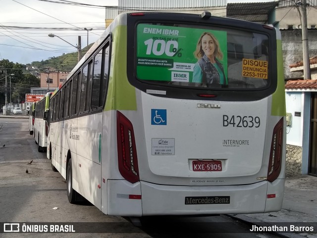 Viação Acari B42639 na cidade de Rio de Janeiro, Rio de Janeiro, Brasil, por Jhonathan Barros. Número da foto: #7790399.