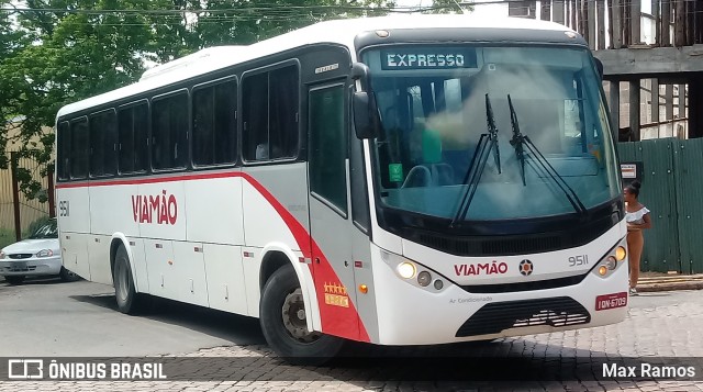 Empresa de Transporte Coletivo Viamão 9511 na cidade de Viamão, Rio Grande do Sul, Brasil, por Max Ramos. ID da foto: 7790524.