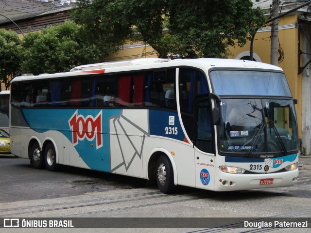 Auto Viação 1001 2315 na cidade de Rio de Janeiro, Rio de Janeiro, Brasil, por Douglas Paternezi. ID da foto: 7821094.